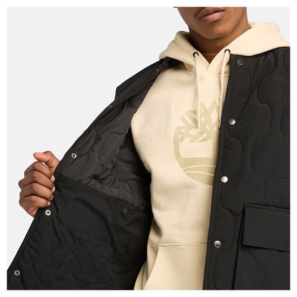 Timberland Water Repellent Quilted Jakke Sort L Mand