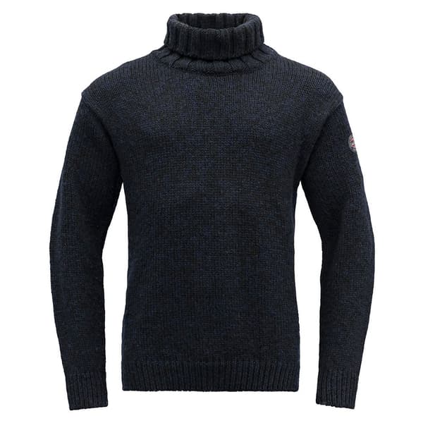 Devold Of Norway Nansen Wool High Neck Trøje Blå XS Mand