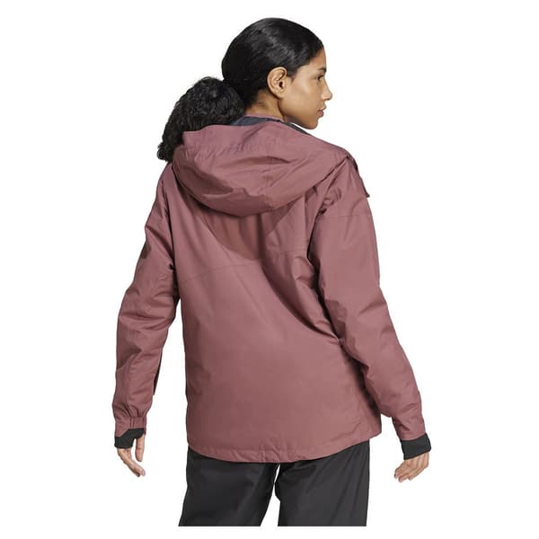 Adidas Terrex Multi 2l Rain.rdy Insulated Jacka Lila XS Kvinna