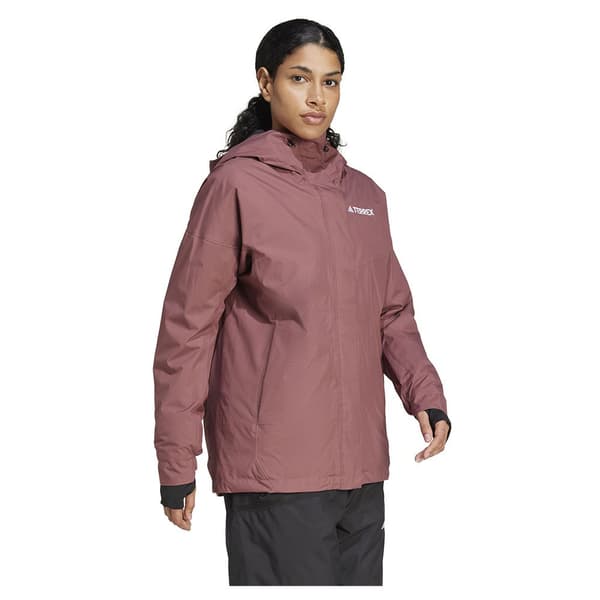 Adidas Terrex Multi 2l Rain.rdy Insulated Takki Violetti XS Nainen