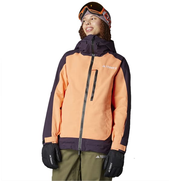 Adidas Terrex Xperior 2l Insulated Rain.rdy Jacka Orange S Kvinna