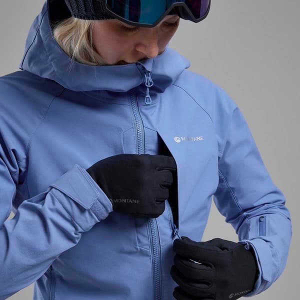 Montane Nordes Jakke Blå L Kvinde