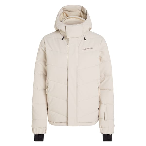 O´neill Z.e.n. Puffer Hybrid Jacka Beige XL Kvinna