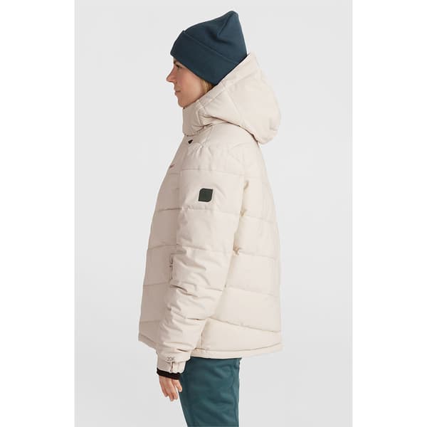 O´neill Z.e.n. Puffer Hybrid Jacka Beige XL Kvinna