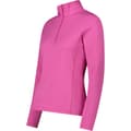 Miniatyrbillede 3 af 3: Cmp Stretch 38e1596 Fleecejakke Med Halv Lynlås Rosa 44 Kvinde