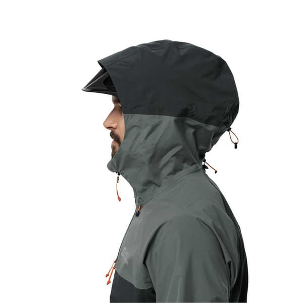 Jack Wolfskin Morobbia 3l Jakke Grå S Mand