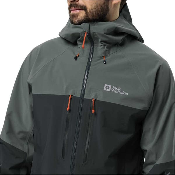 Jack Wolfskin Morobbia 3l Jakke Grå S Mand