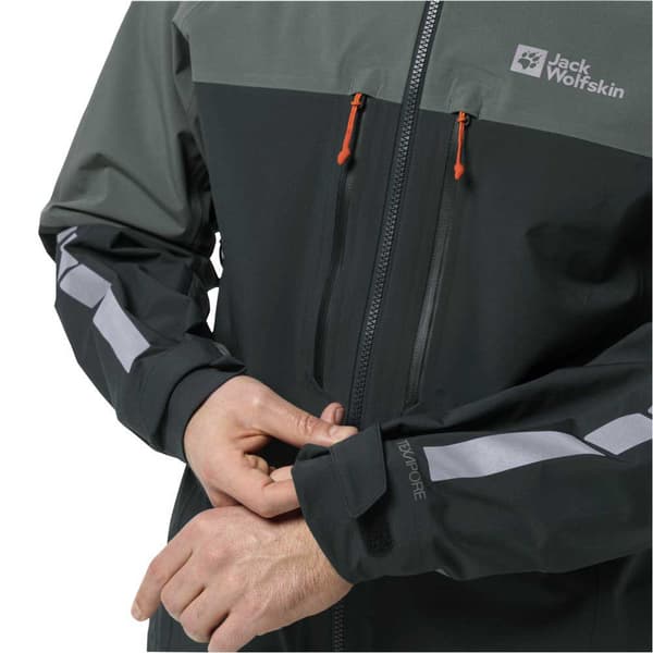 Jack Wolfskin Morobbia 3l Jakke Grå S Mand