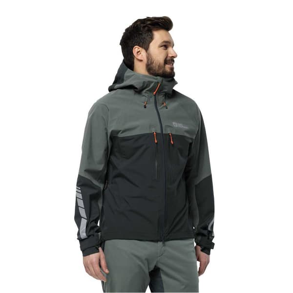 Jack Wolfskin Morobbia 3l Jakke Grå S Mand