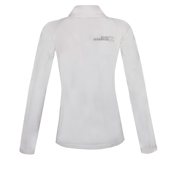 Rock Experience Arrows Mock Neck Fleecejacka Med Dragkedja Vit L Kvinna