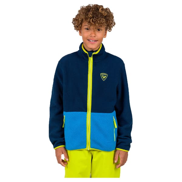 Rossignol Alltrack Vetoketjullinen Fleecetakki Sininen 12 Years