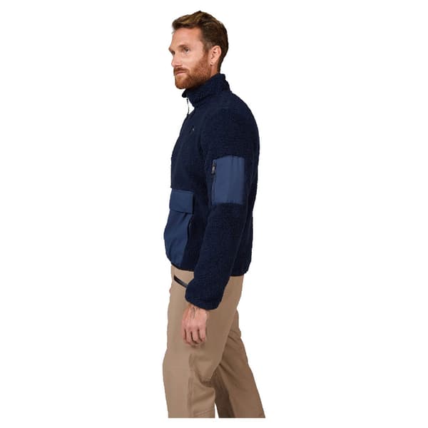 Rossignol Anorak Fleece Med Halv Dragkedja Blå XS Man