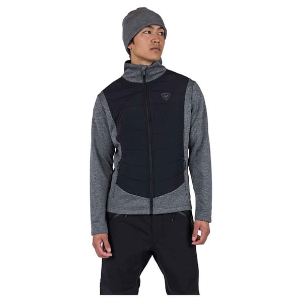Rossignol Classique Hybrid Fleecejacka Med Dragkedja Grå XL Man
