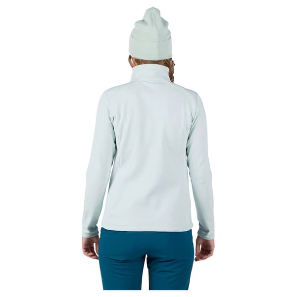 Rossignol Classique Hybrid Vetoketjullinen Fleecetakki Sininen M Nainen
