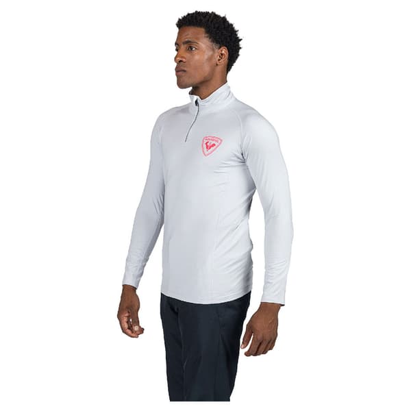 Rossignol New Hero Classique Fleece Med Halv Dragkedja Grå XS Man