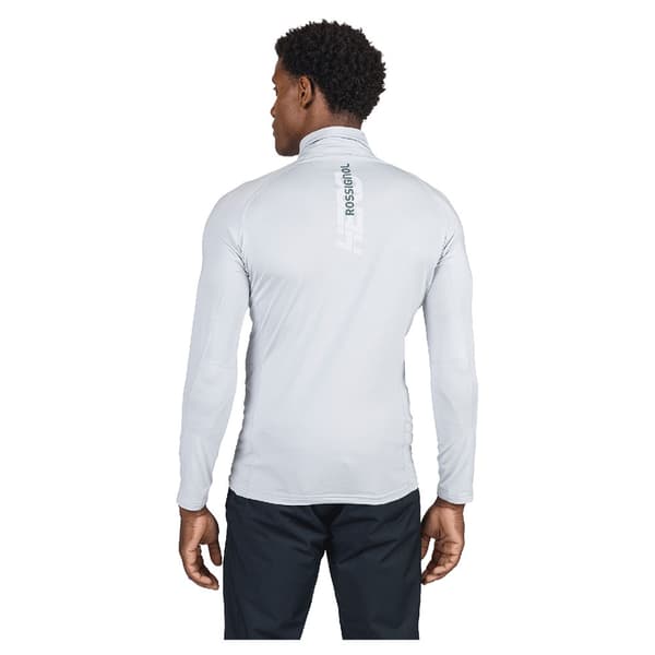 Rossignol New Hero Classique Fleece Med Halv Dragkedja Grå XS Man