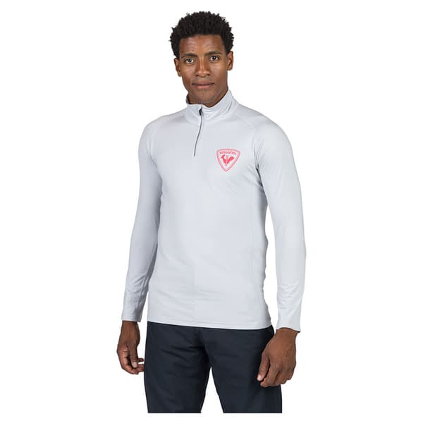 Rossignol New Hero Classique Fleece Med Halv Dragkedja Grå XS Man