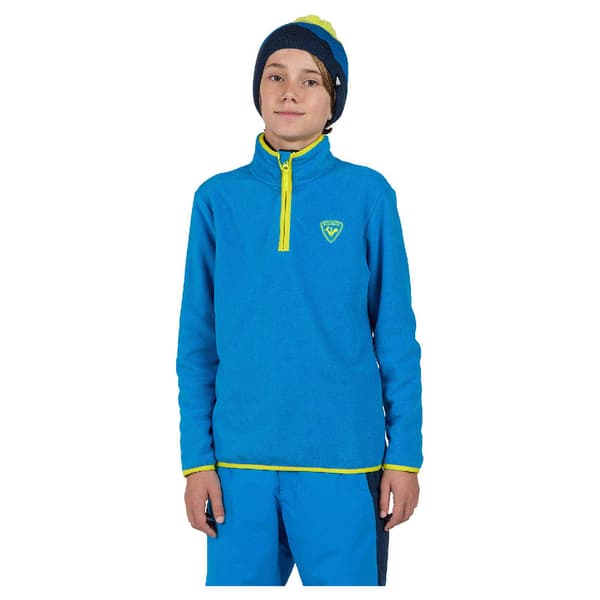 Rossignol Strawpile Puolivetoketjullinen Fleecetakki Sininen 14 Years