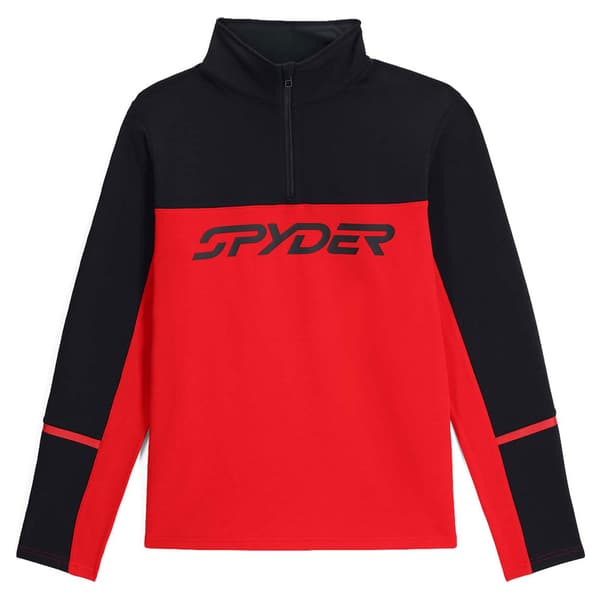 Spyder Speed Fleece Med Halv Dragkedja Röd L Man
