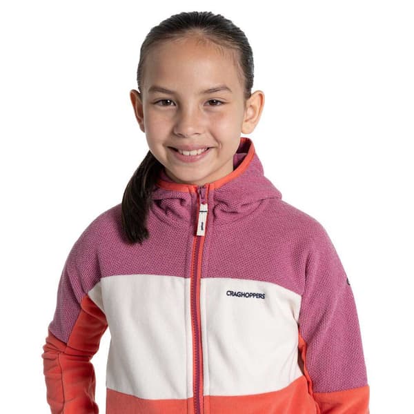 Craghoppers Bindloe Fleecejacka Med Huva Orange 11-12 Years