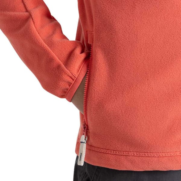 Craghoppers Bindloe Fleecejacka Med Huva Orange 11-12 Years