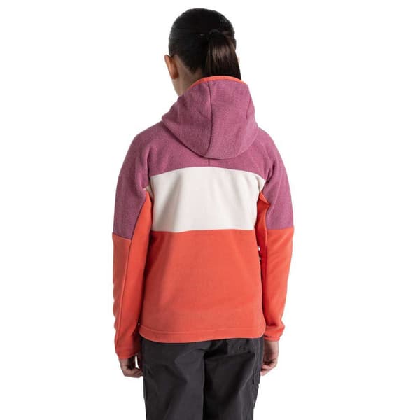 Craghoppers Bindloe Fleecejacka Med Huva Orange 11-12 Years