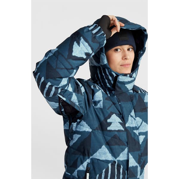 O´neill Z.e.n. Puffer Hybrid Jakke Blå XL Kvinde