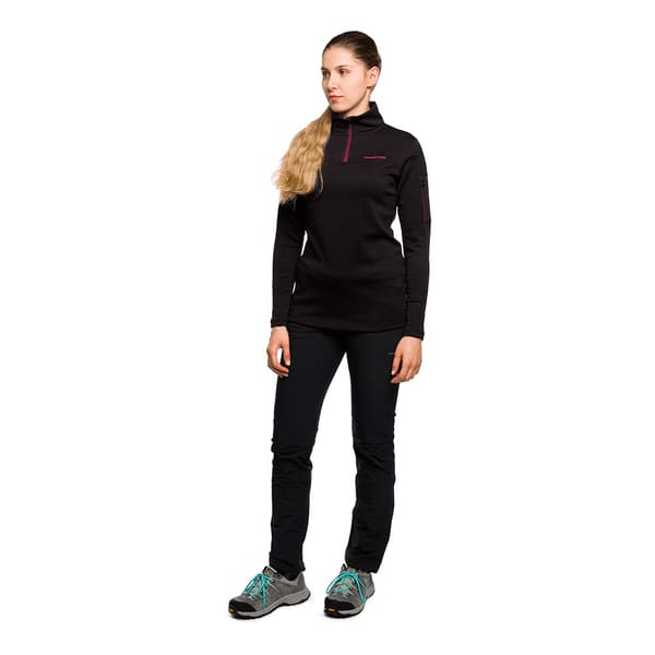 Trangoworld Figarol Fleece Musta L Nainen