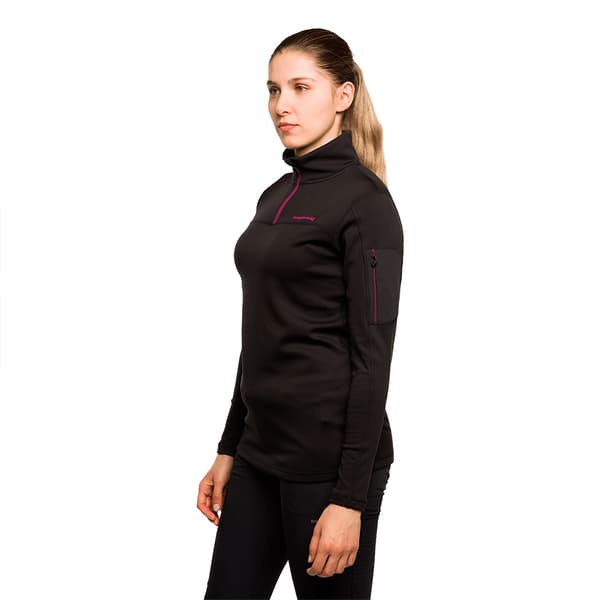 Trangoworld Figarol Fleece Musta L Nainen