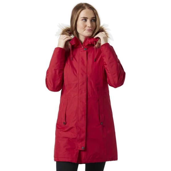 Helly Hansen Mayen Parka Röd L Kvinna