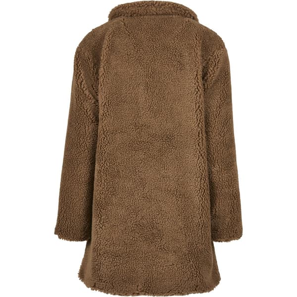 Urban Classics Oversized Sherpa Jakke Brun XS Kvinde