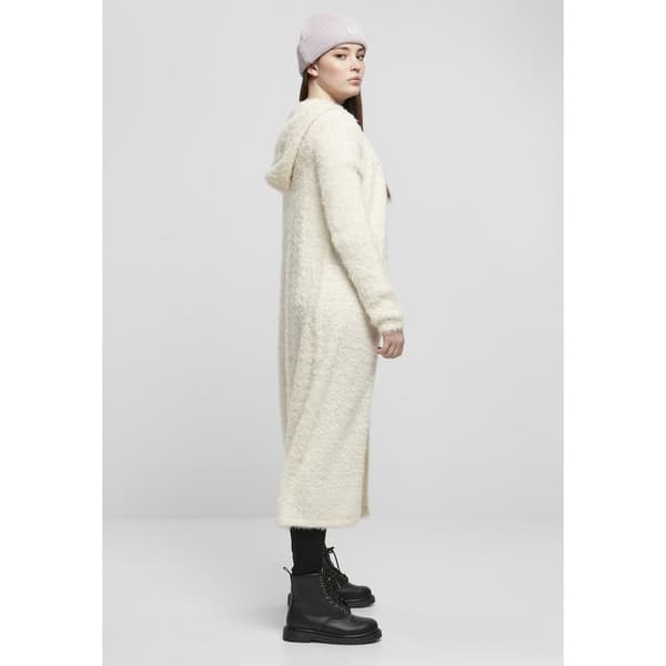 Urban Classics Hooded Feather-big Jakke Hvid 5XL Kvinde
