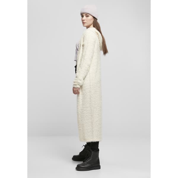Urban Classics Hooded Feather-big Jakke Hvid 5XL Kvinde