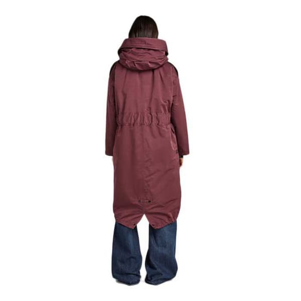 G-star Long Parka Lila S Kvinna