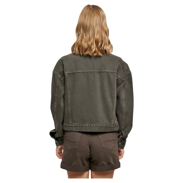 Urban Classics Oversized Colored Denim Jakke Brun 5XL Kvinde