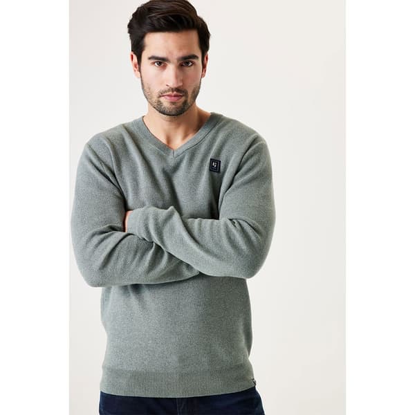 Garcia Z1084 V-hals Sweater Grøn S Mand