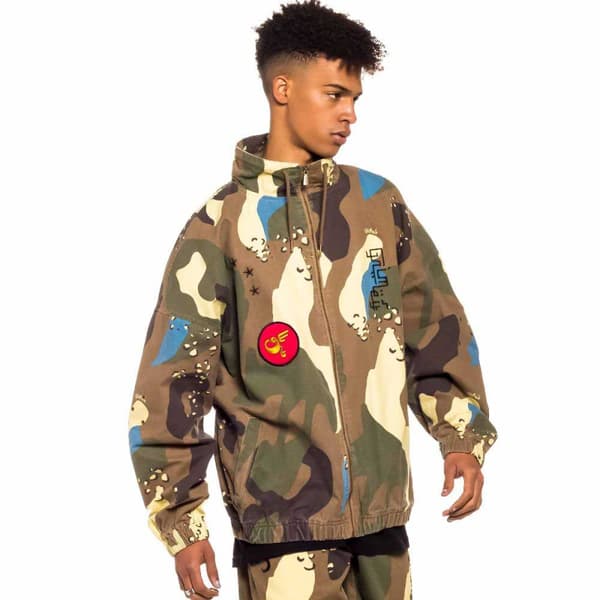 Grimey Glorified Camo Jakke Flerfarvet L Mand