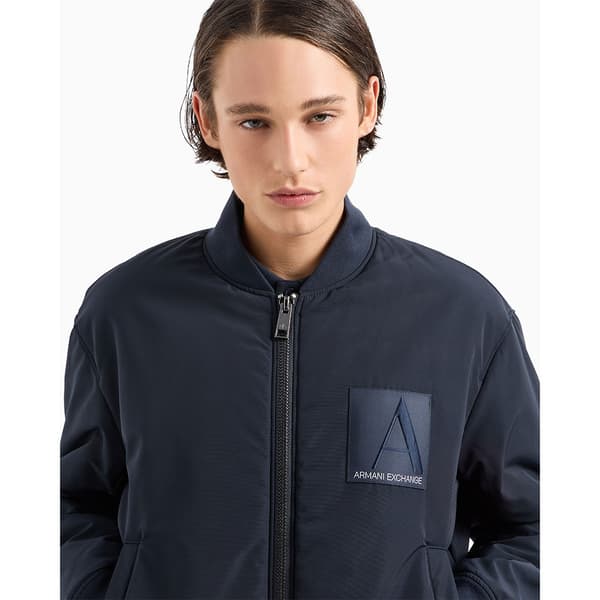 Armani Exchange 6dzb20-zn5mz Takki Sininen L Mies