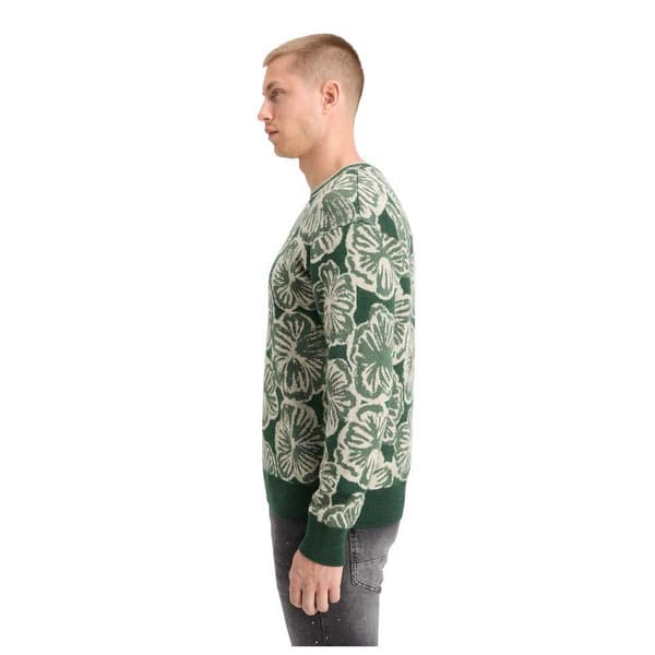 Scotch & Soda Jacquard Trøje Grøn XL Mand