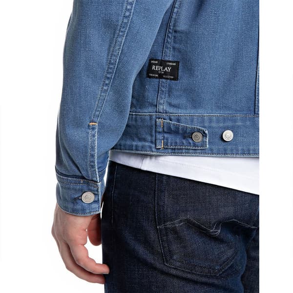 Replay Mv868.000.867b12 Takki Sininen 2XL Mies