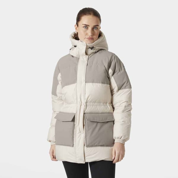 Helly Hansen Escape Down Parka Beige M Kvinde