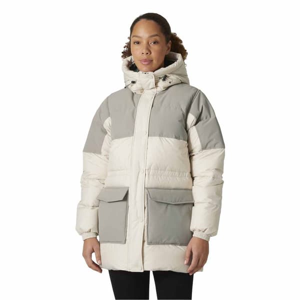Helly Hansen Escape Down Parka Beige M Kvinde