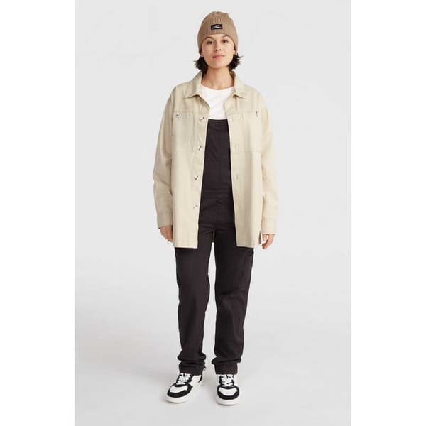 O´neill Twill Päällyspaita Beige S Nainen