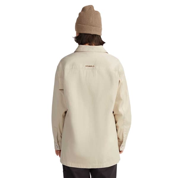 O´neill Twill Päällyspaita Beige S Nainen