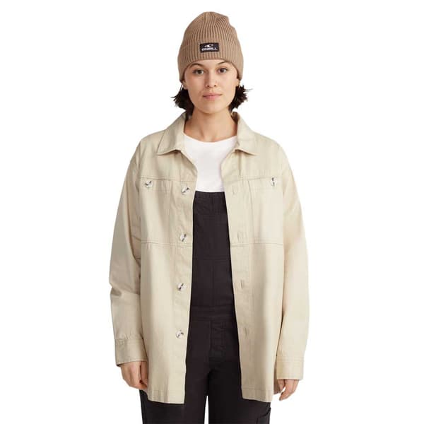 O´neill Twill Päällyspaita Beige S Nainen