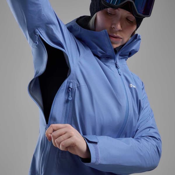 Montane Niveus Lite Jacka Blå S Kvinna