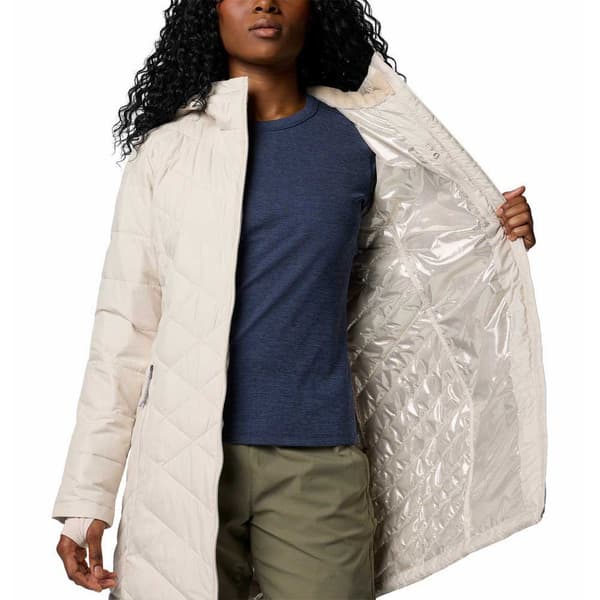 Columbia Heavenly™ Long Jakke Beige S Kvinde