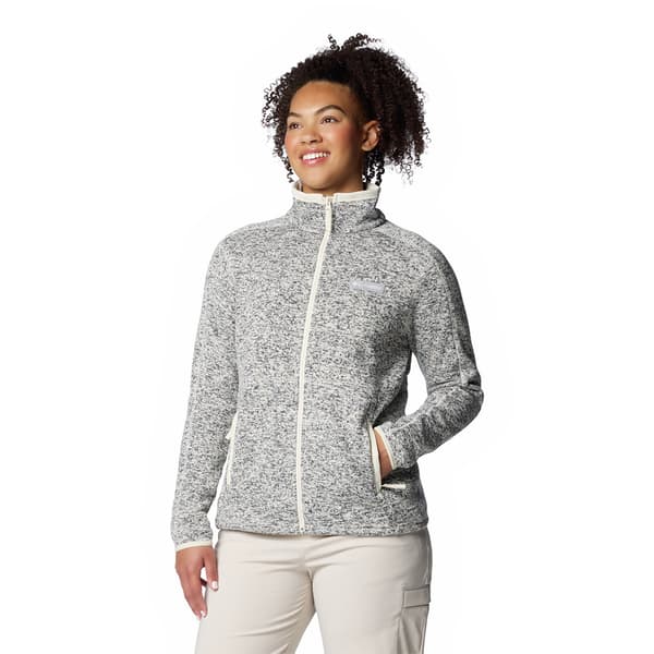 Columbia Sweater Weather™ Ii Fleecejakke Med Fuld Lynlås Grå XS Kvinde