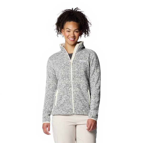 Columbia Sweater Weather™ Ii Fleecejakke Med Fuld Lynlås Grå XS Kvinde