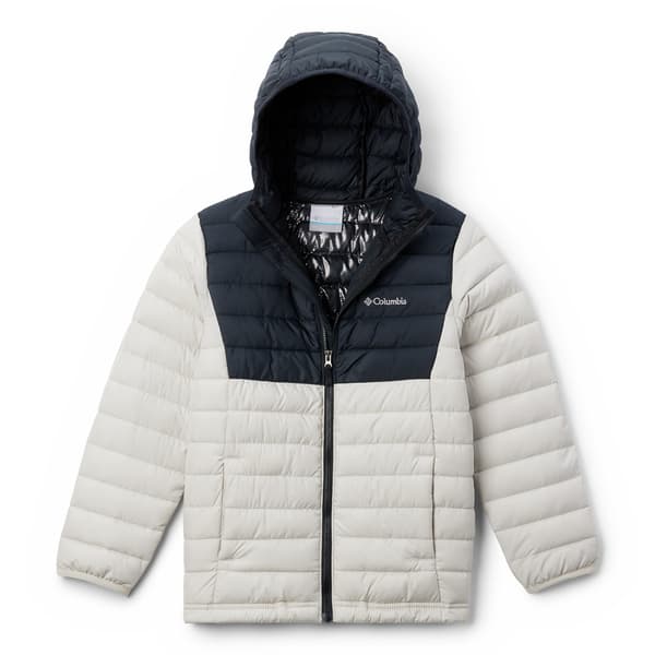 Columbia Powder Lite™ Ii Jakke Hvid 18 Years Dreng